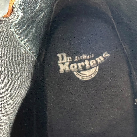 Dr Doc Martens Women's 6 Bianca Chelsea Boot Ankle Bootie Brown Cognac Leather - Picture 3 of 9